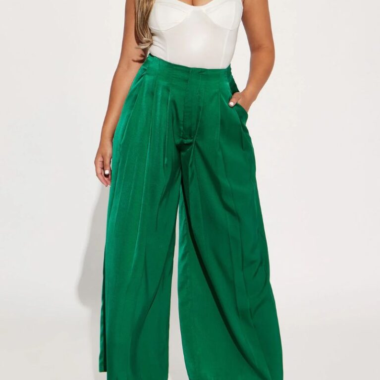 Better Now Satin Trouser Pant