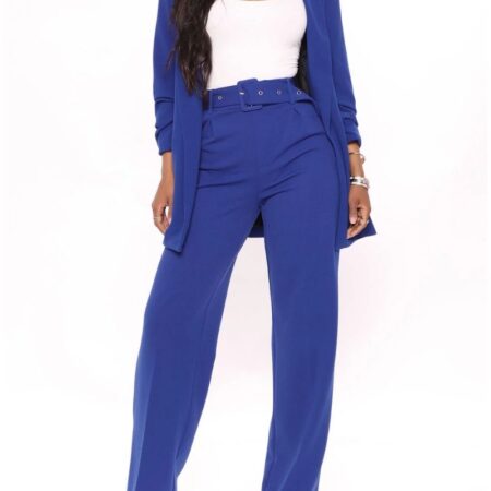 Celine Belted Wide Leg Pant