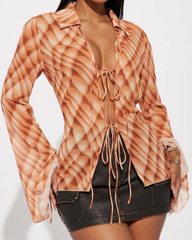 Free For Brunch Blouse Top