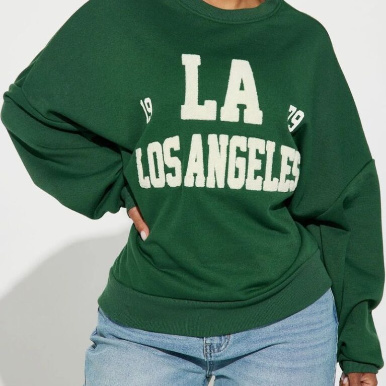 Los Angeles Chenille Patch Sweatshirt