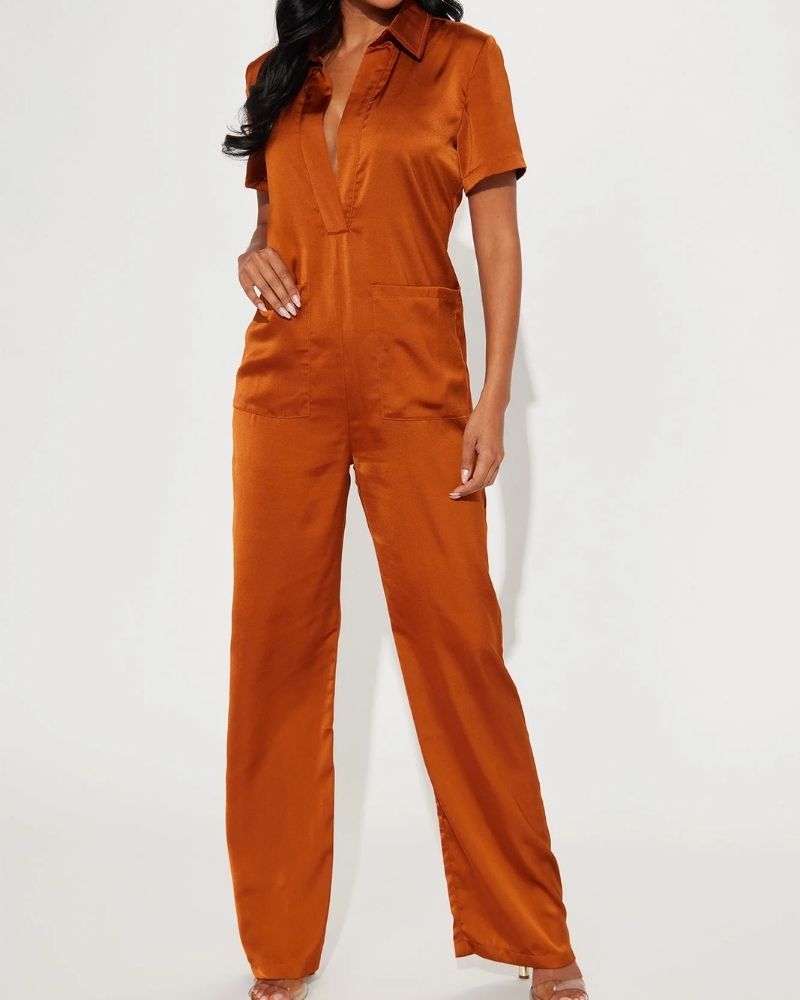 Nyra Satin Jumpsuit