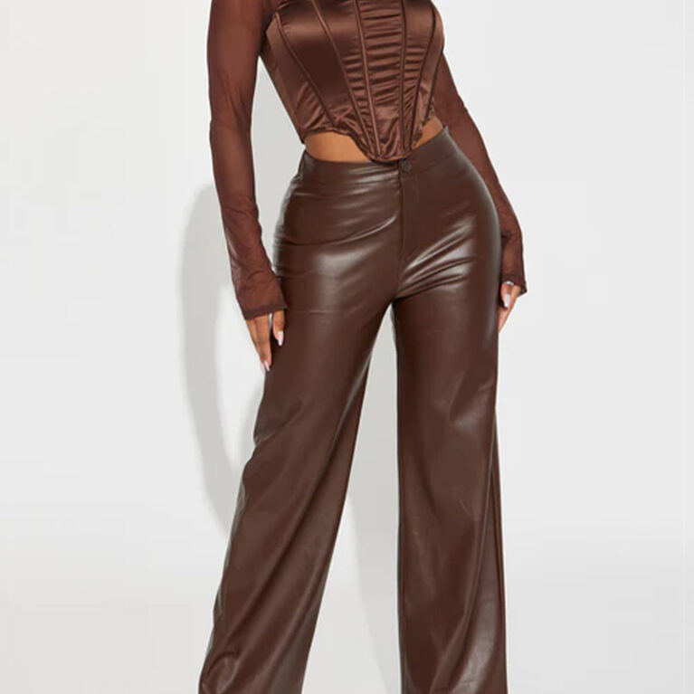 Taylor Faux Leather Pant