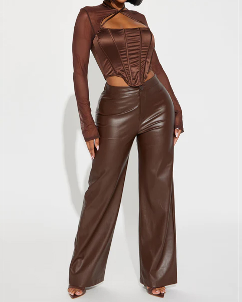 Taylor Faux Leather Pant